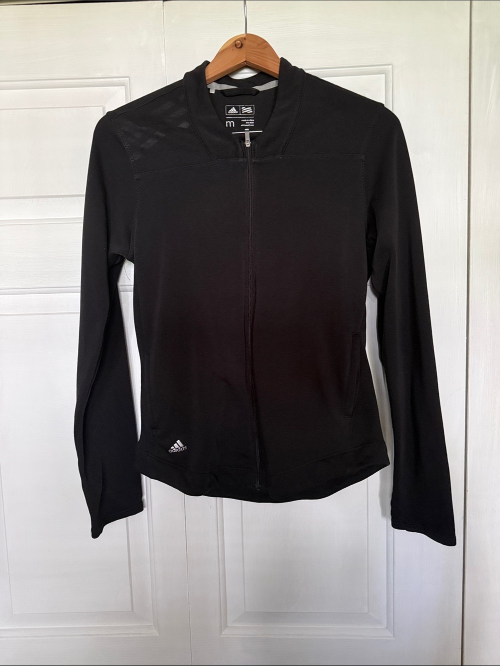 adidas Black Full-Zip Women’s Training Jacket